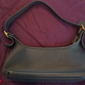 Blue coach bag